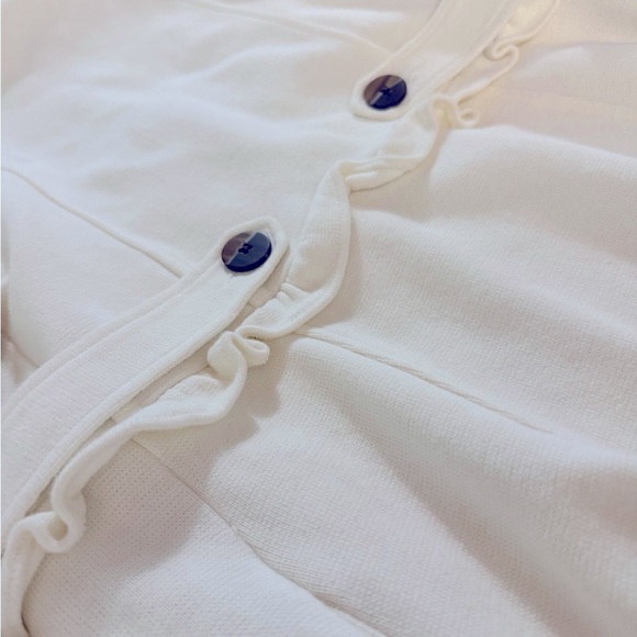 Banana Republic Cream Trench Coat - Picture 5 of 6